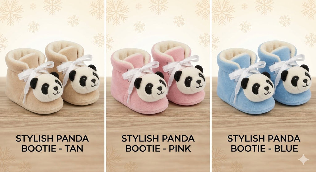 Baby Winter Booties- Style Panda