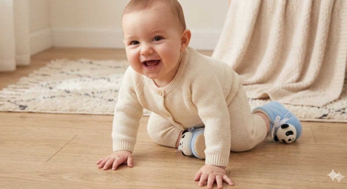 Baby Winter Booties- Style Panda