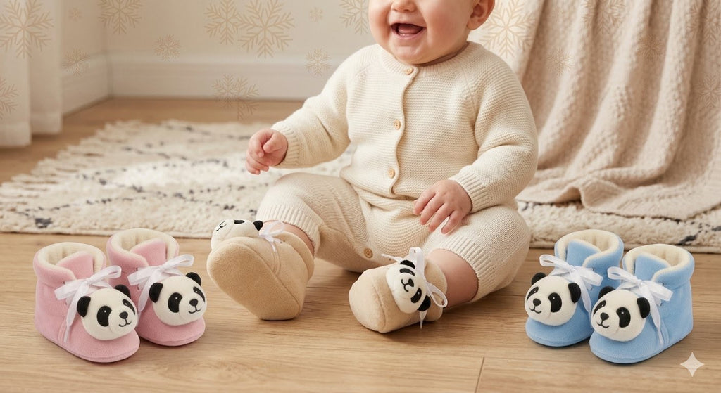Baby Winter Booties- Style Panda