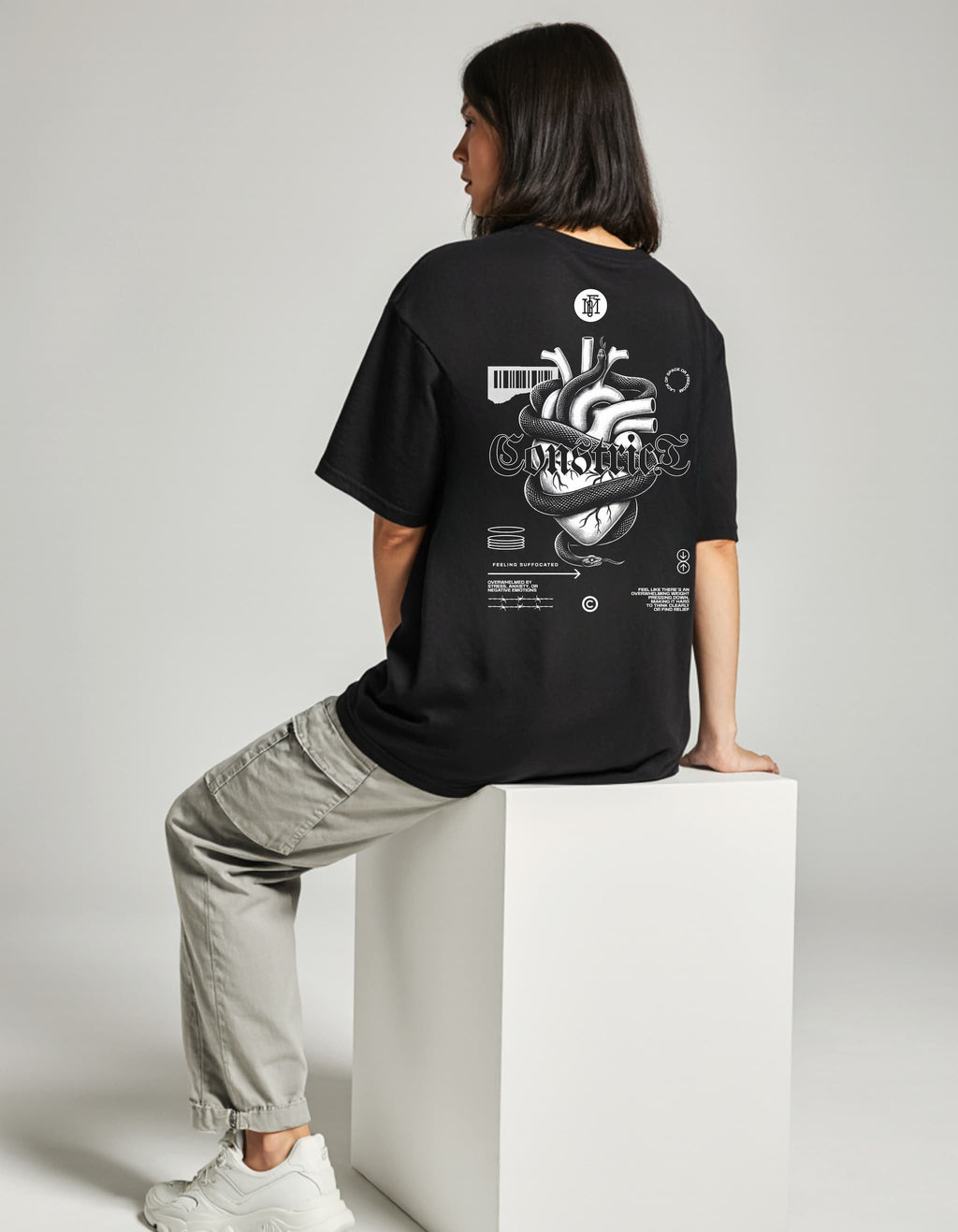 Oversized Tee - Overwhelmed T-shirt