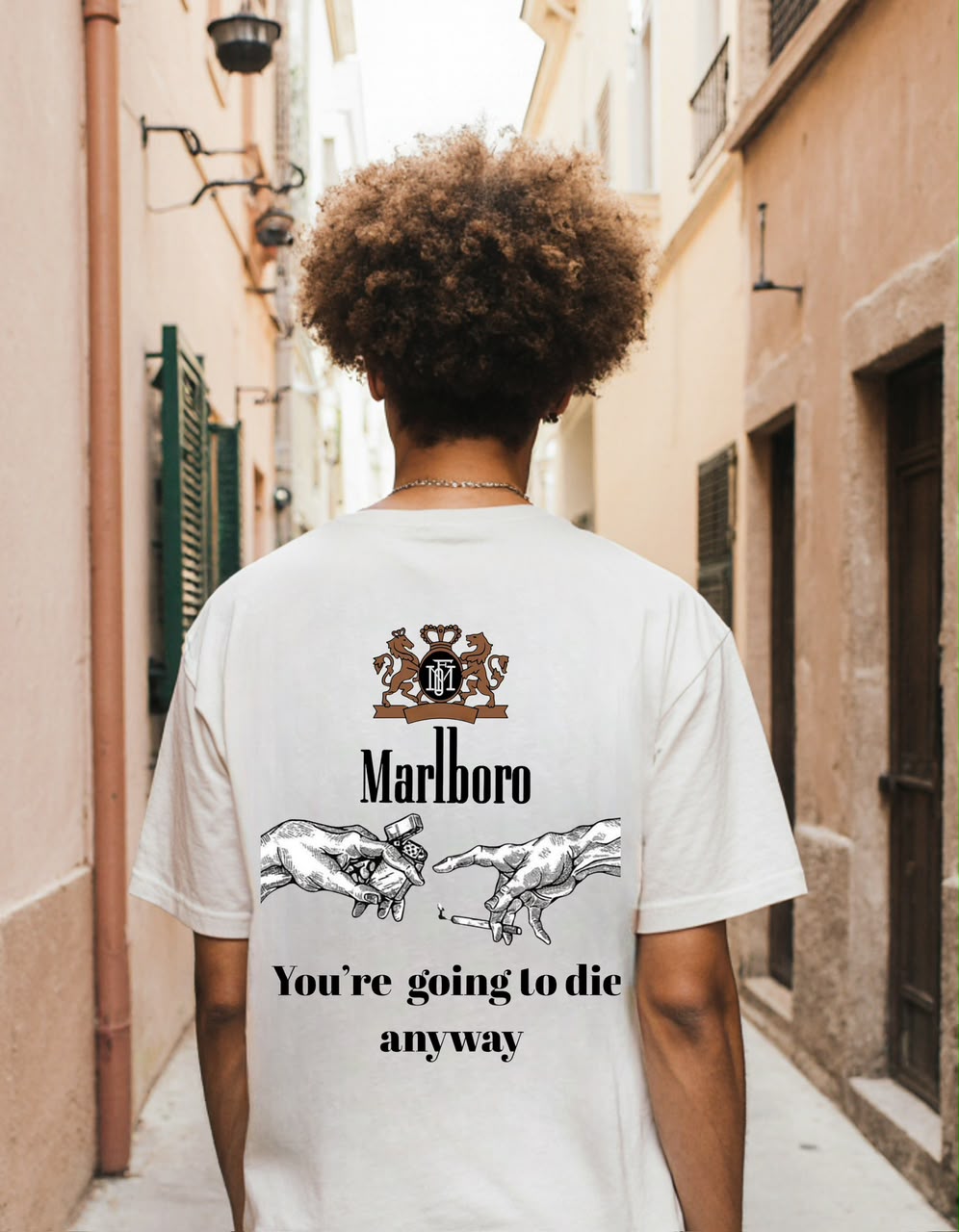 Oversize T-shirt, Heaven's Last Puff