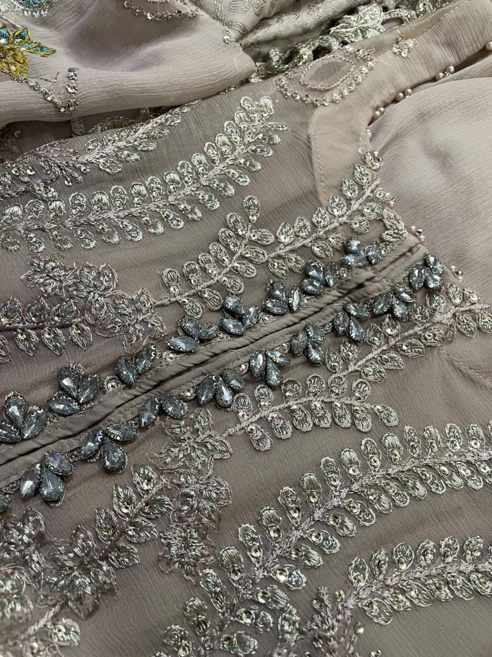 Luxury Pakistani Original Chiffon Tawakkal Suit