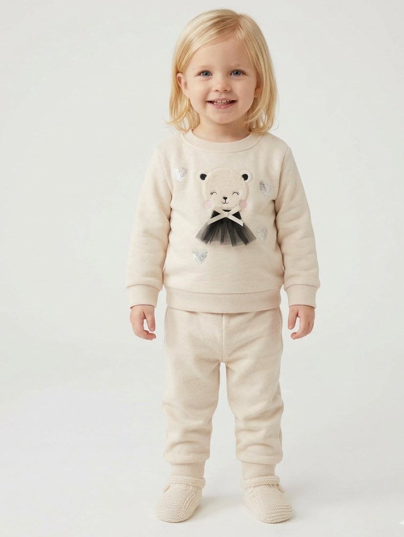 The chocolate baby-Cozy Bear Two-Piece Set