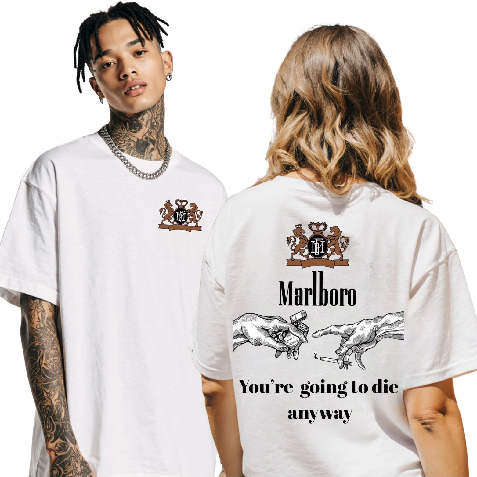 Oversize T-shirt, Heaven's Last Puff