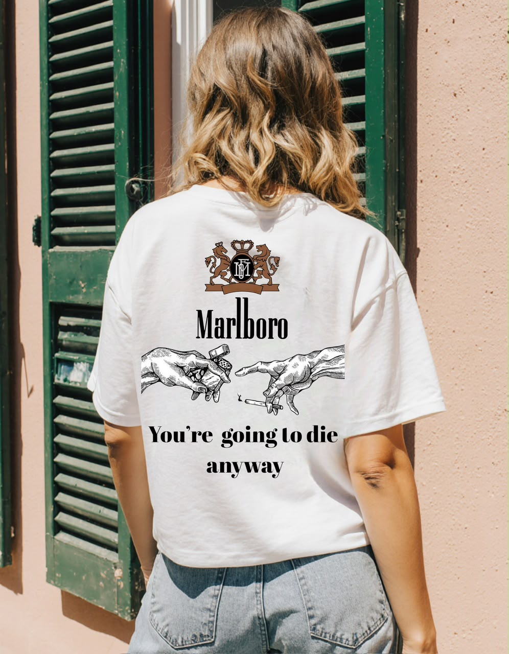 Oversize T-shirt, Heaven's Last Puff