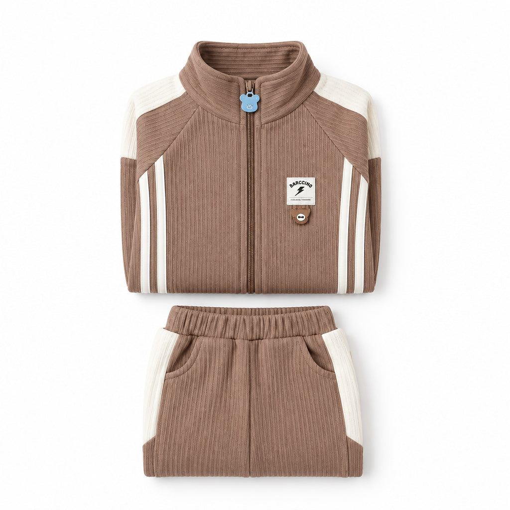 Hero Sized tracksuit for winters - Brown