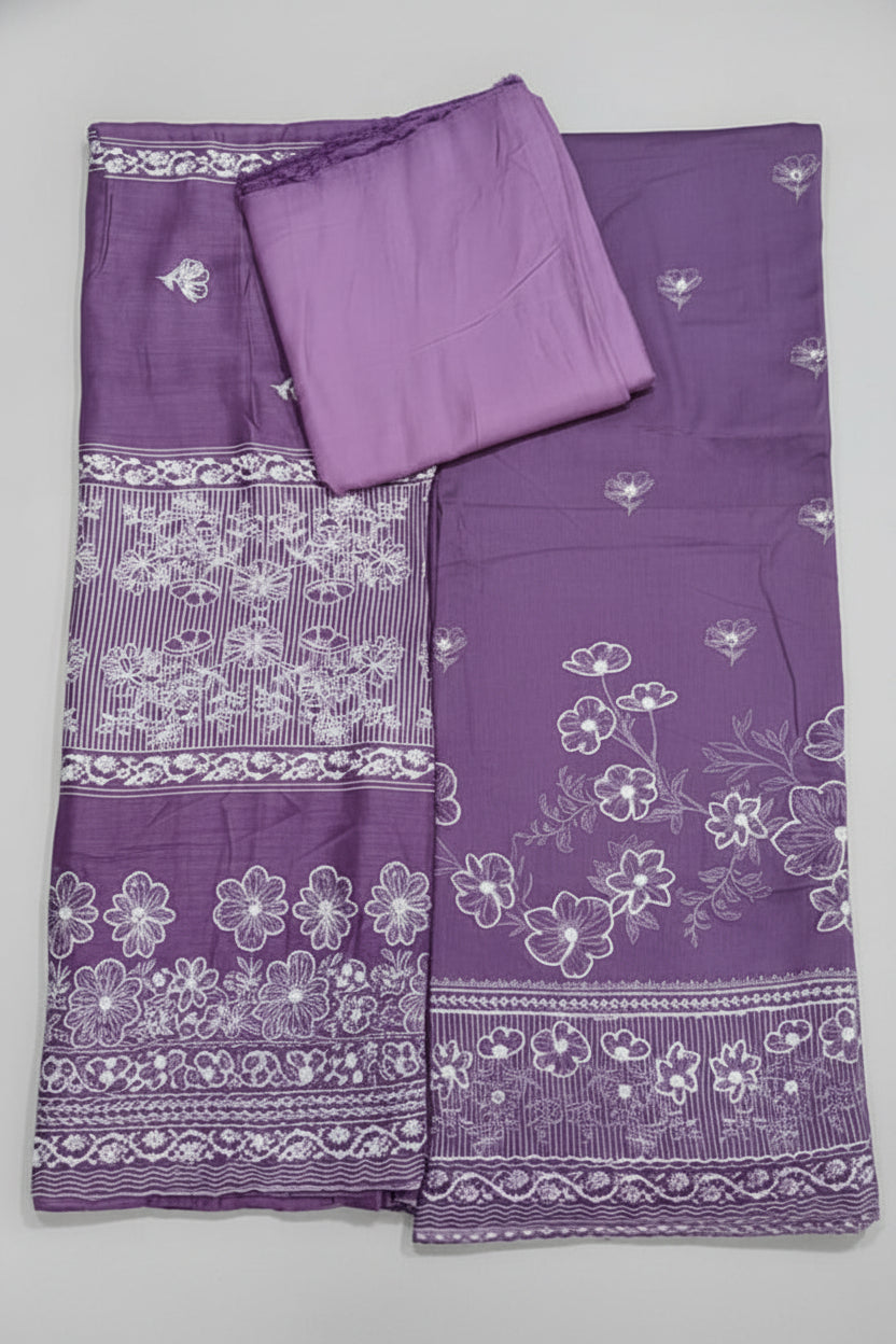 Woven ladies suit - Lavender