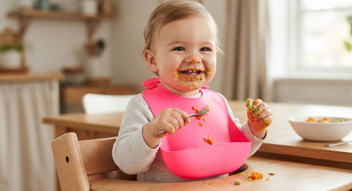 Silicon Ultralight pocket bibs for babies