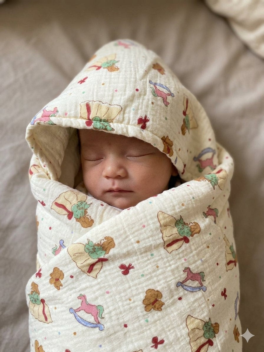 Muslin Comfort Wrap & Blanket