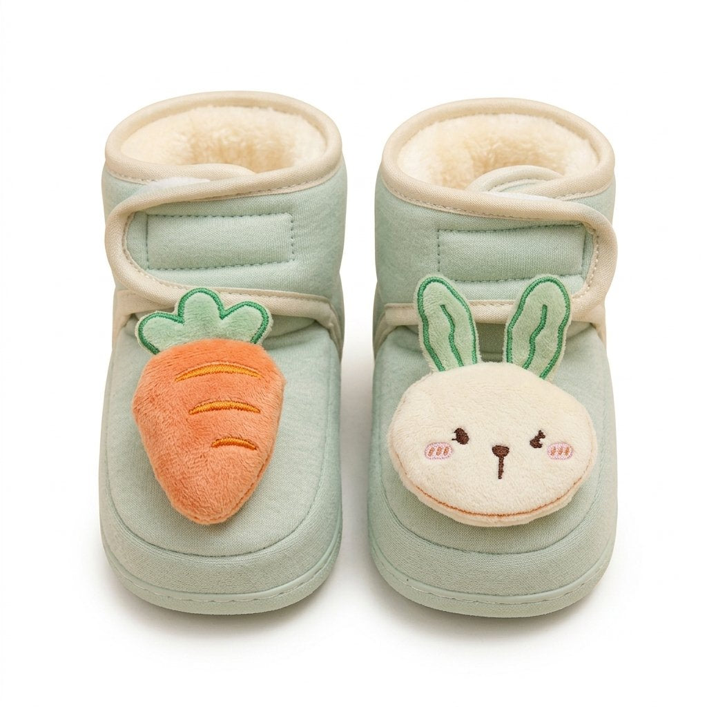 Baby Winter Booties with Sole